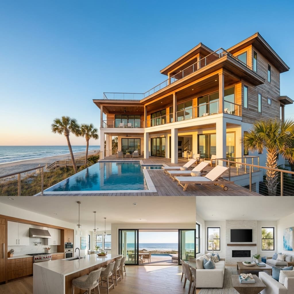 Myrtle Beach oceanfront view